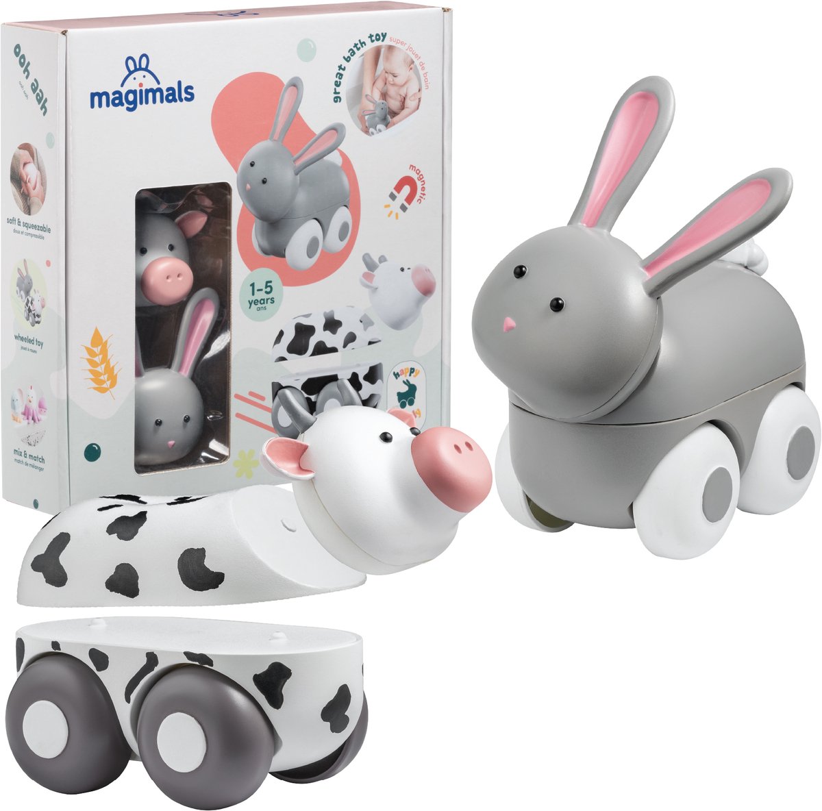 MAGIMALS Wheely farm box