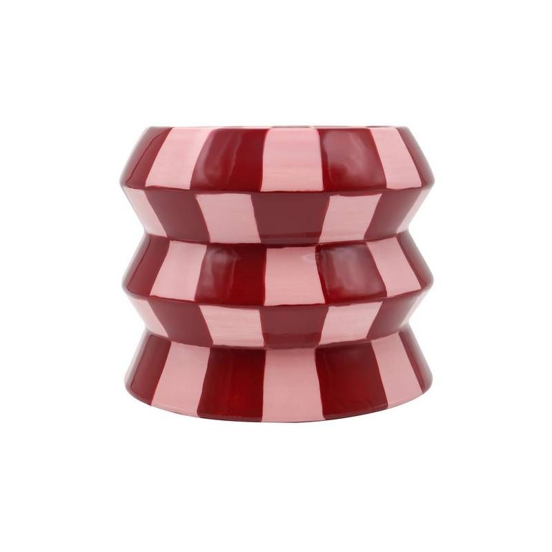 QUE RICO Teodora bloempot - crazy squares