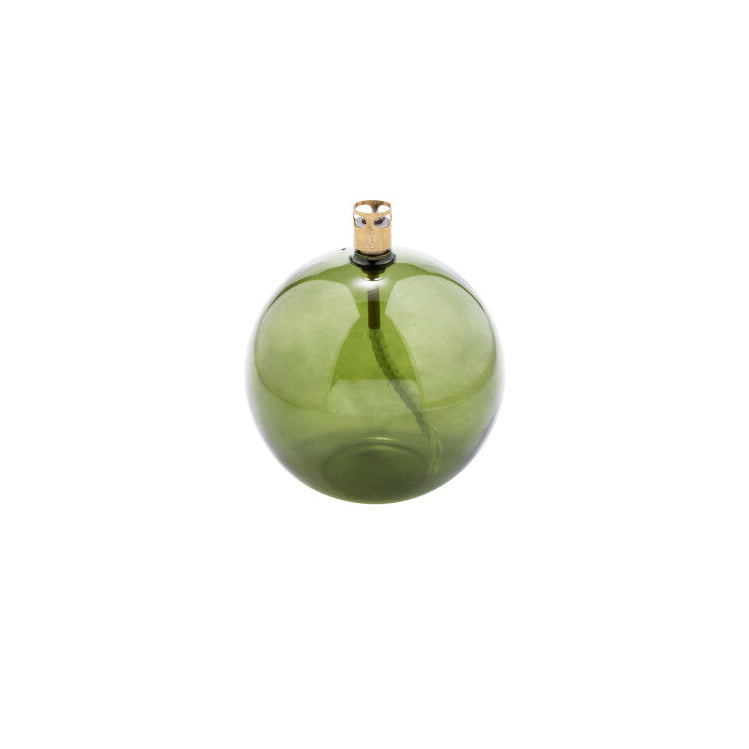 PERI LIVING Olielamp round green brass - 11cm