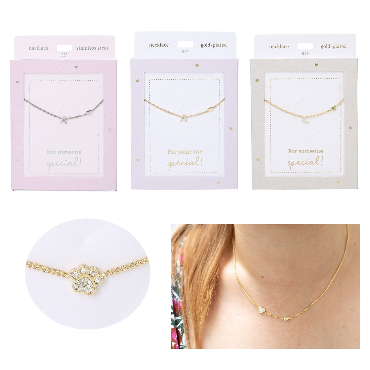 DEPESCHE Ketting - heart of gold