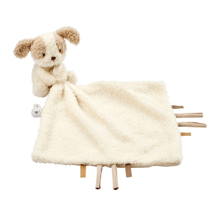NATTOU Teddy Knuffeldoekje m/knuffel - Hond - beige