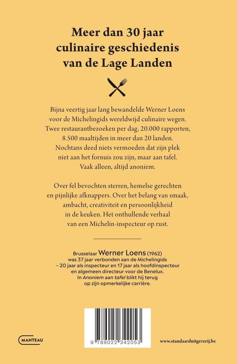 Anoniem aan tafel - Werner Loens