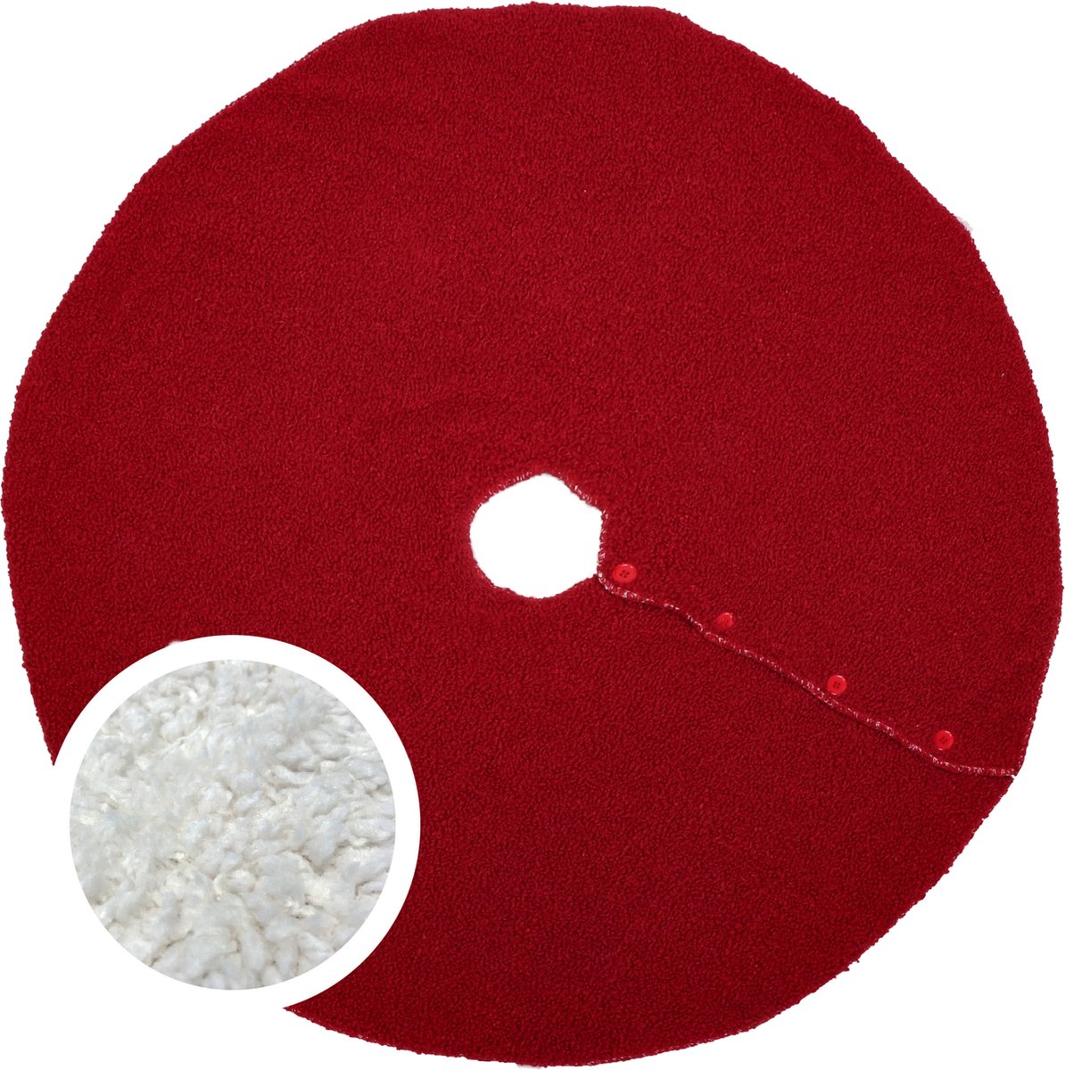 UNIQUE Romie boomrok - dia 90cm - rood 8501006RED