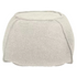 UNIQUE Borre poef - 40x35x40cm - dove white 8701088DOVE