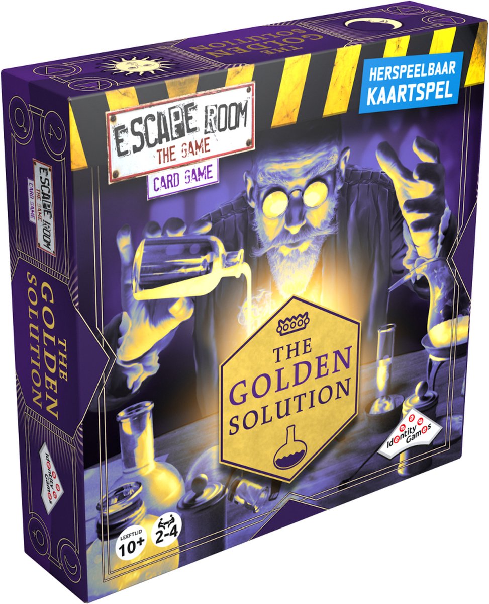 IDENTITY GAMES Escpae Room - Golden Solution 18273