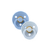 BIBS Fopspeen 2st - maat 1 - sky blauw/baby blauw