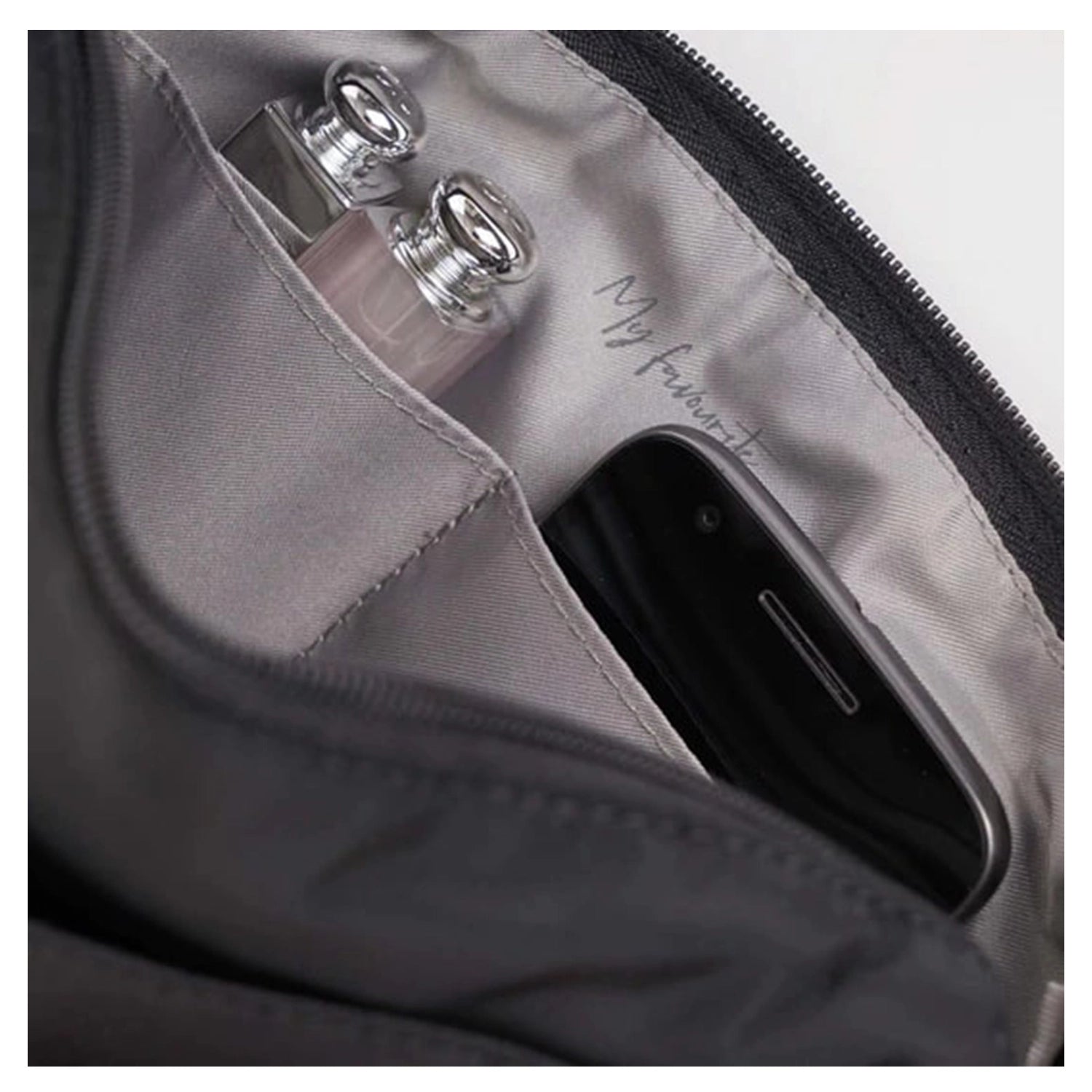 HEDGREN EYE - Schoudertas + RFID - BLACK TU