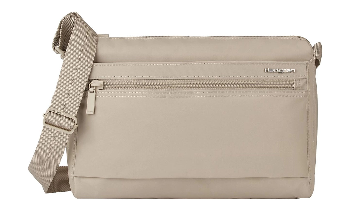 HEDGREN EYE M - Schoudertas MEDIUM + RFID - CASHMERE BEIGE TU