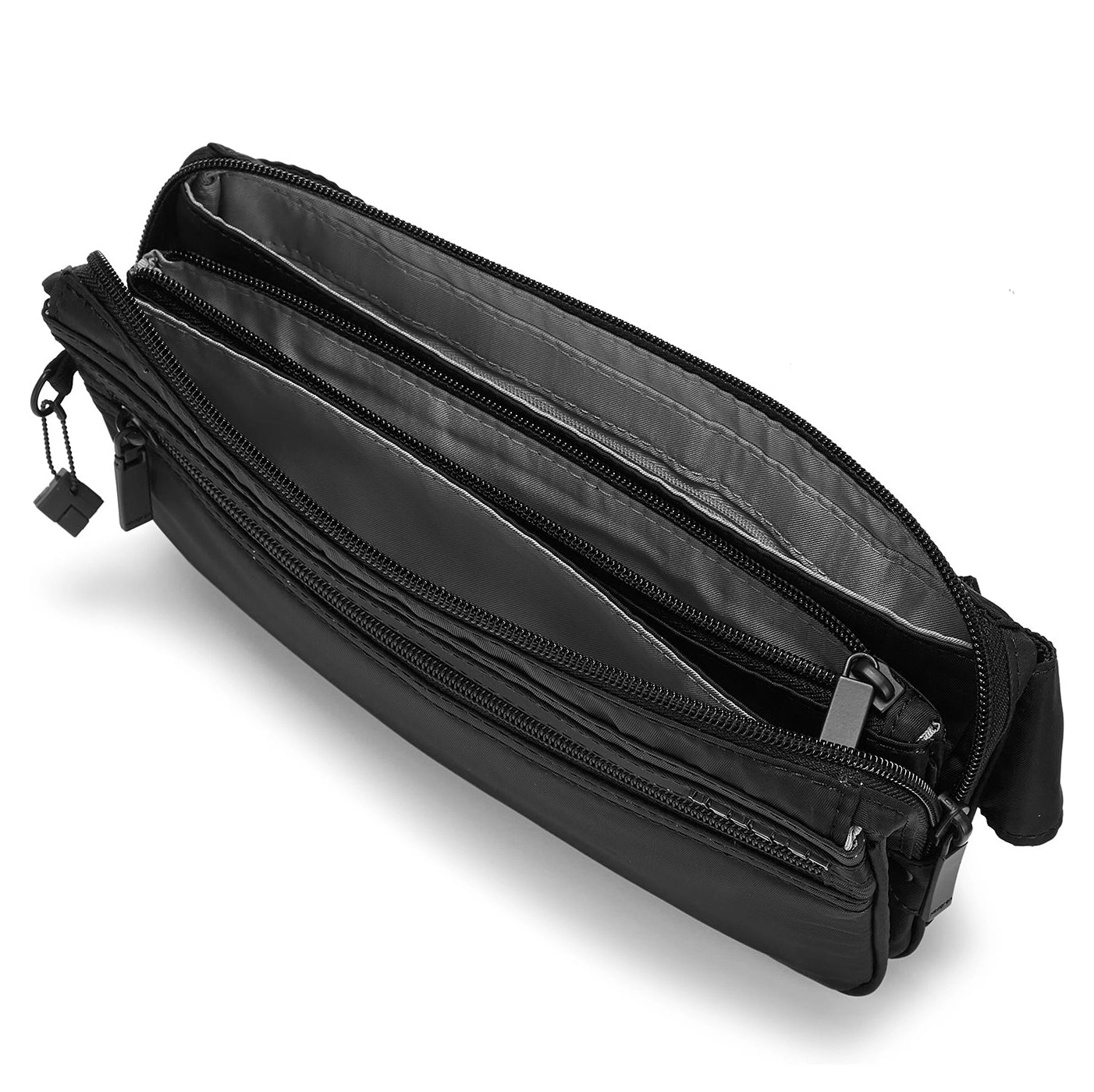 HEDGREN ASARUM - Heuptas + RFID - BLACK TU