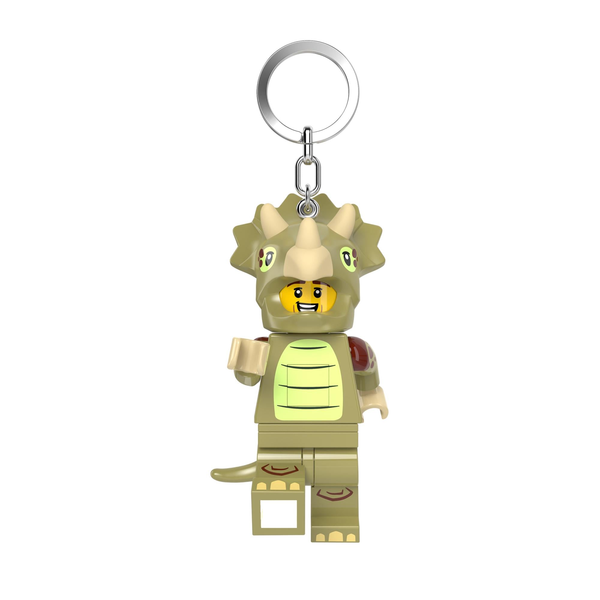 LEGO Minifiguur dinosaurus key light - Triceratops costume fan