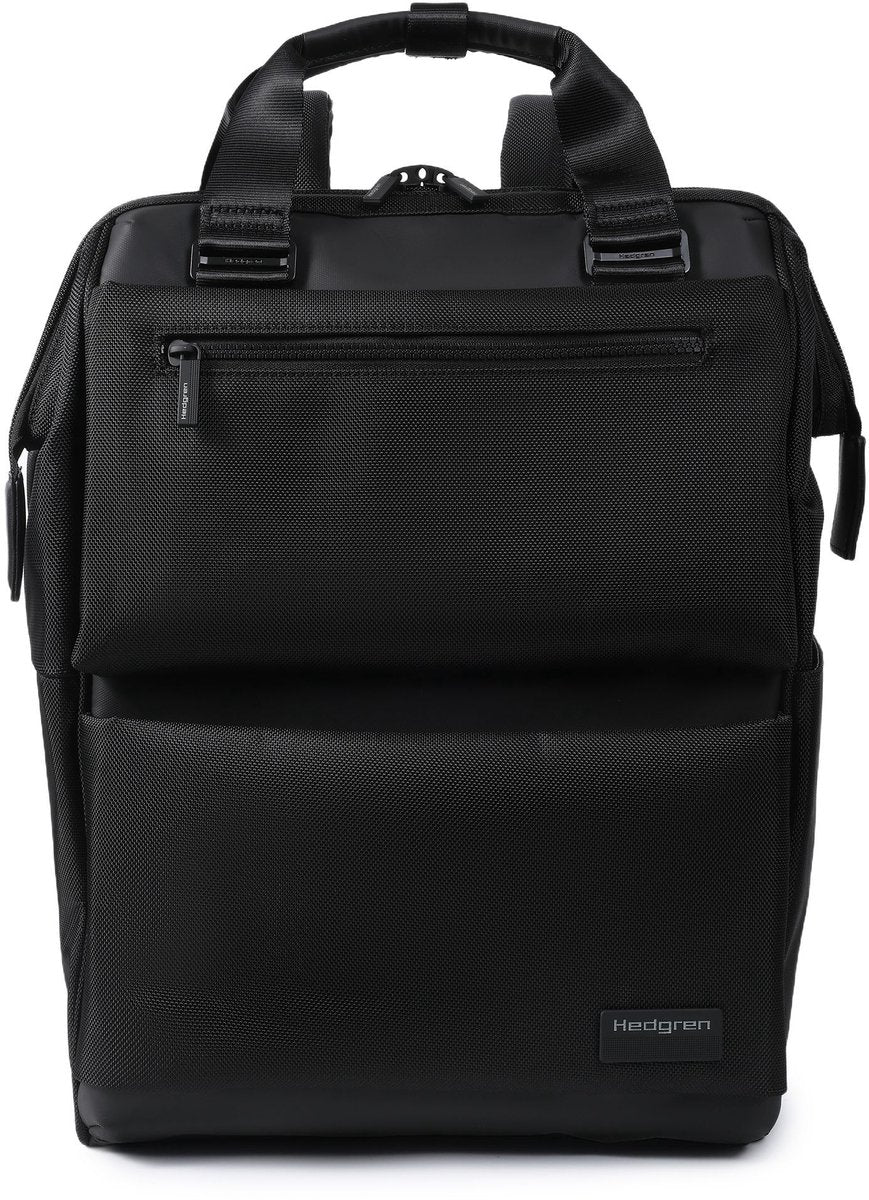 HEDGREN CLIP - Rugzak 1 COMPARTMENT15,4"  RFID - BLACK