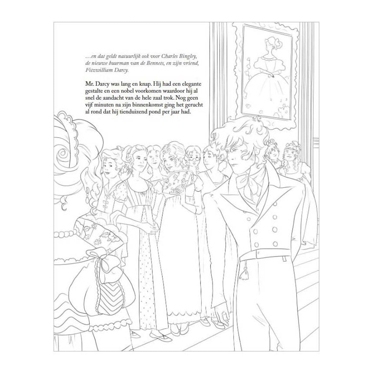 Pride & Prejudice - Kleurboek voor volwassenen