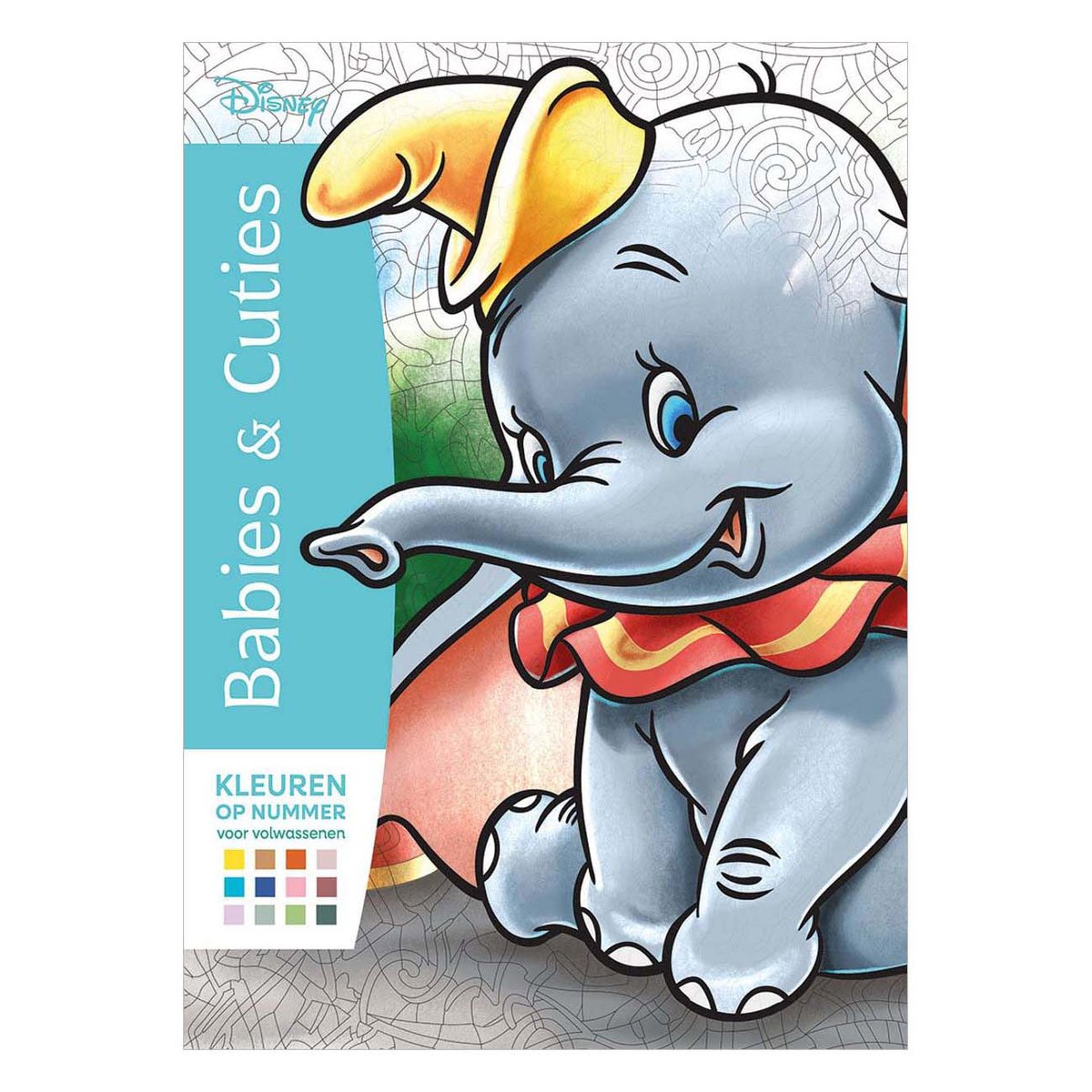 Disney Babies & Cuties - Kleuren op nummer voor volwassenen