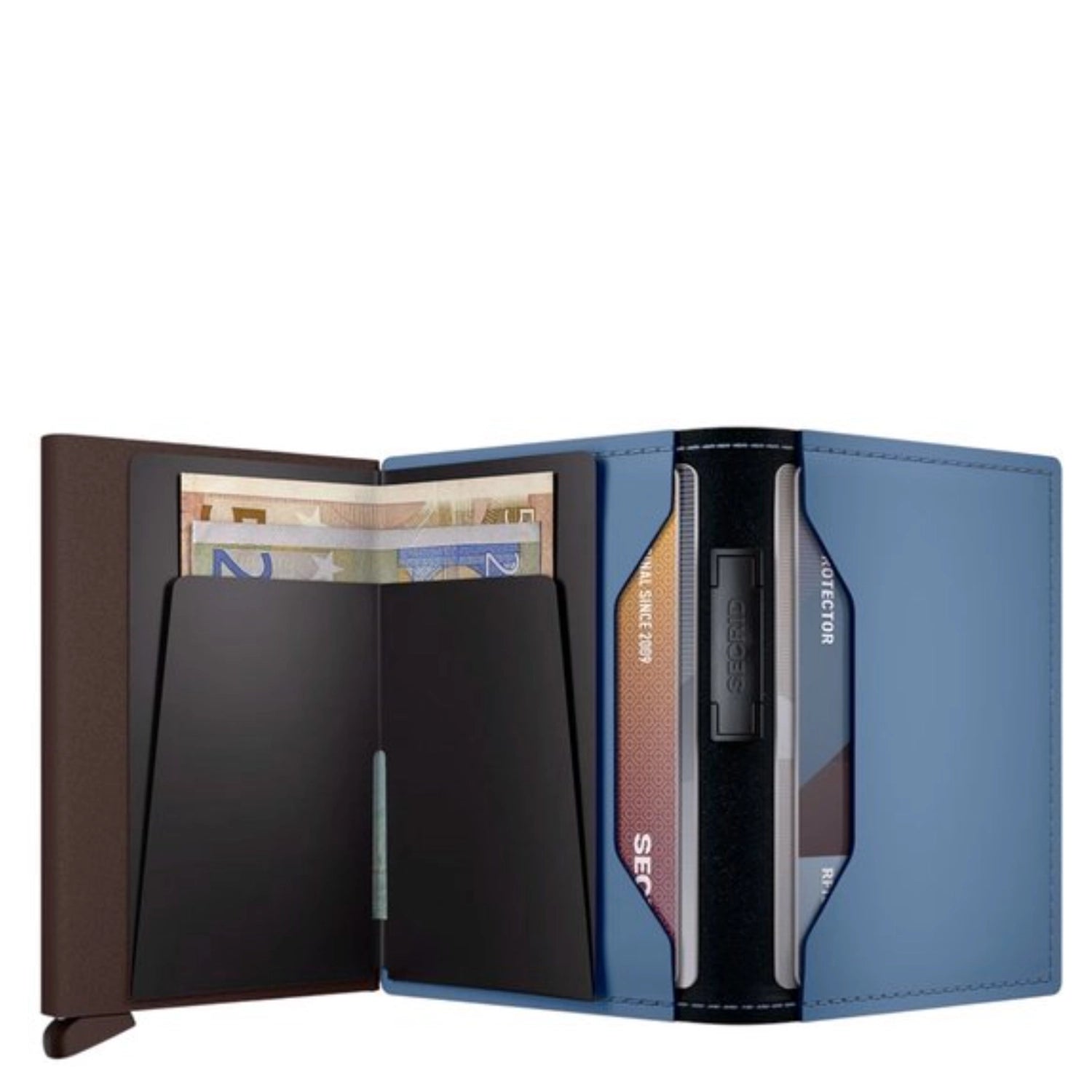 SECRID Bandwallet Matte Steel BlueBrown