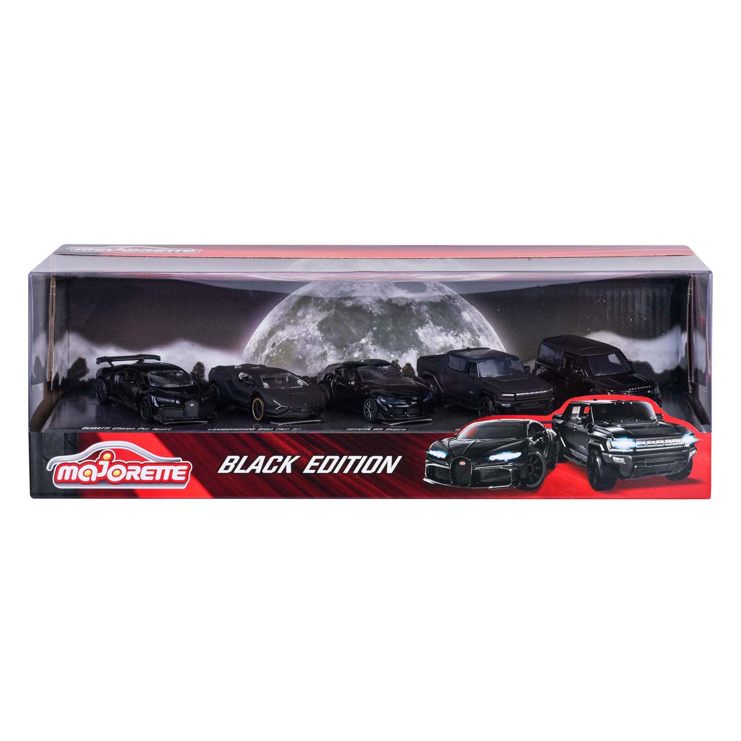 MAJORETTE Black edition set - 5st.