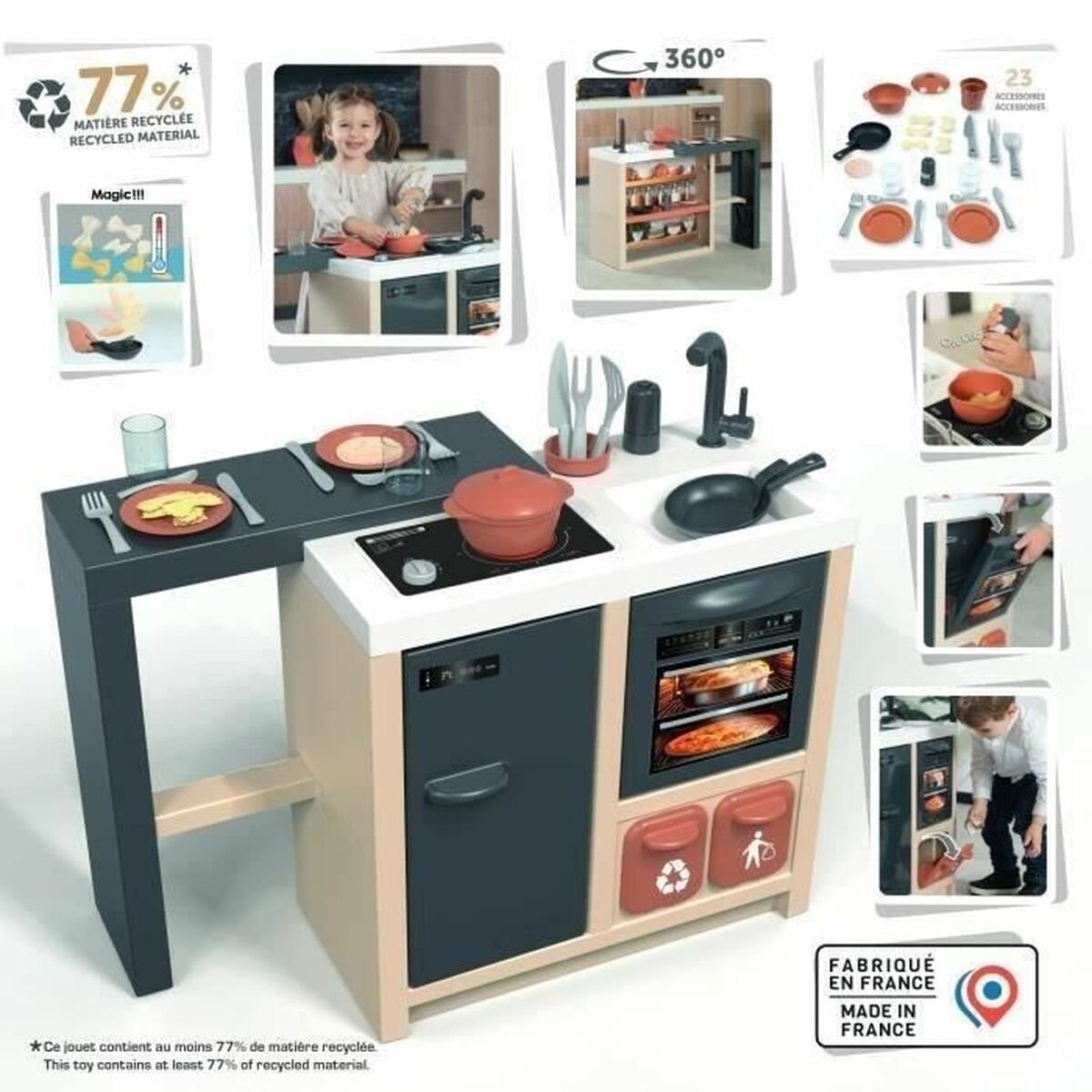 SMOBY Keuken eiland met accessoires