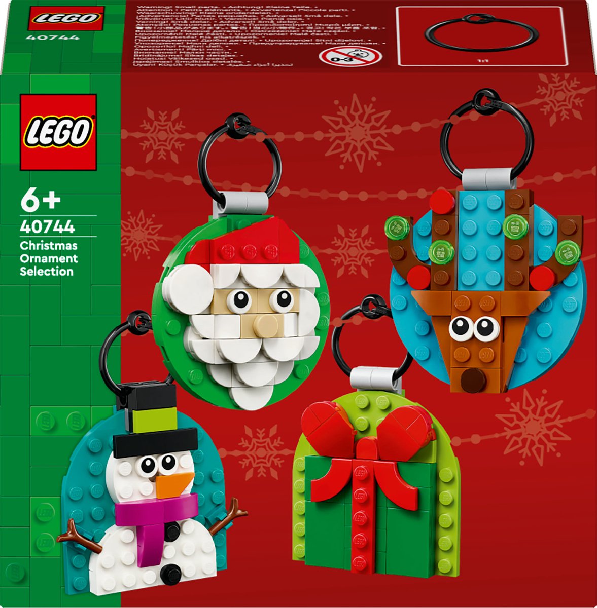 LEGO Exclusief 40744 schattige kerstversieringen