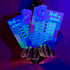 DEPESCHE Ylvi nagelstickers glow in the dark