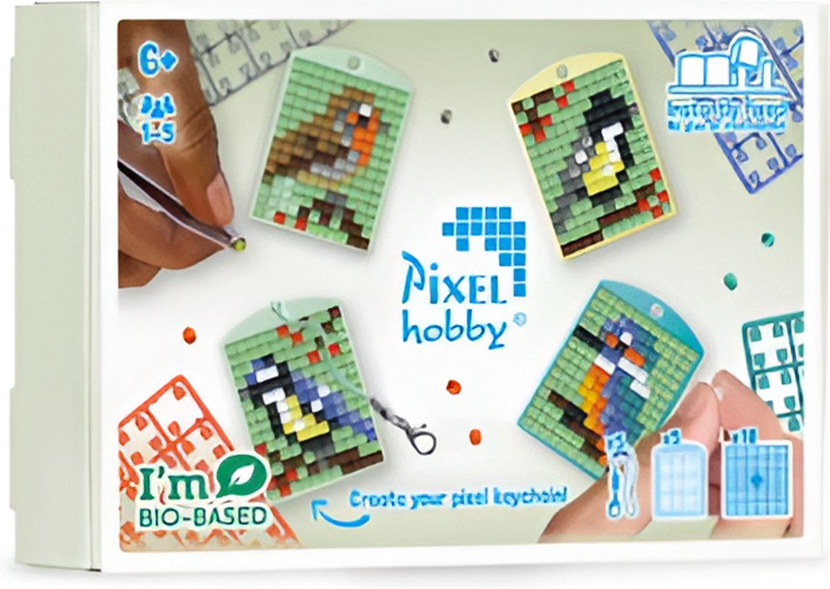 PIXEL Medaillon Thema Box - Vogels