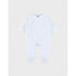NOUKIES Pyjama fluweel - wit - 00m