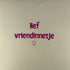 YETT Tegeltje - Lief vriendinnetje - creme/roze