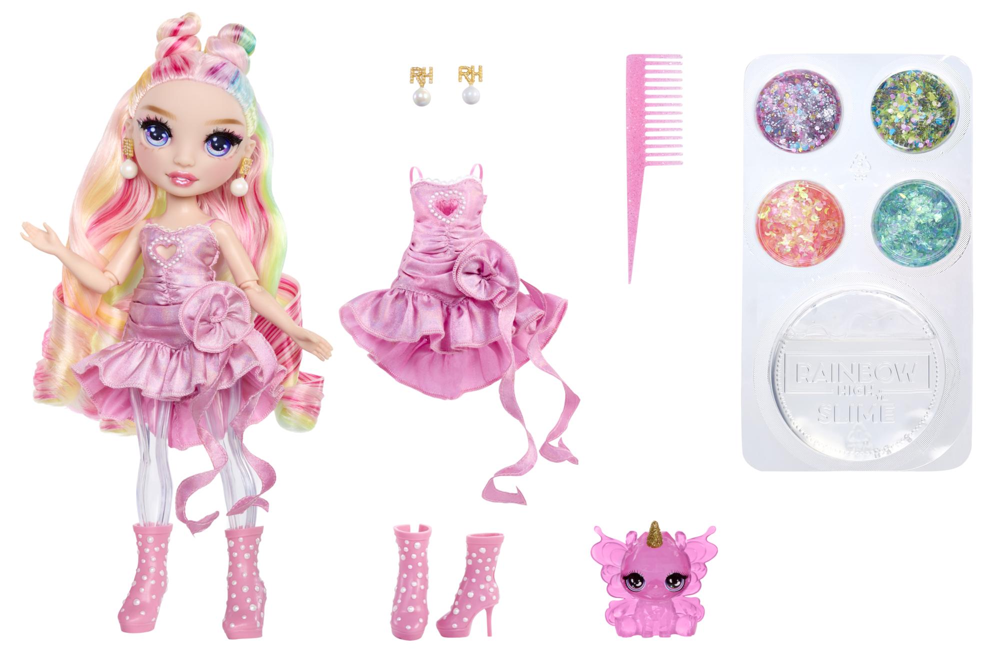 RAINBOW HIGH Shimmers m/slijm - Fashion Doll - Bella