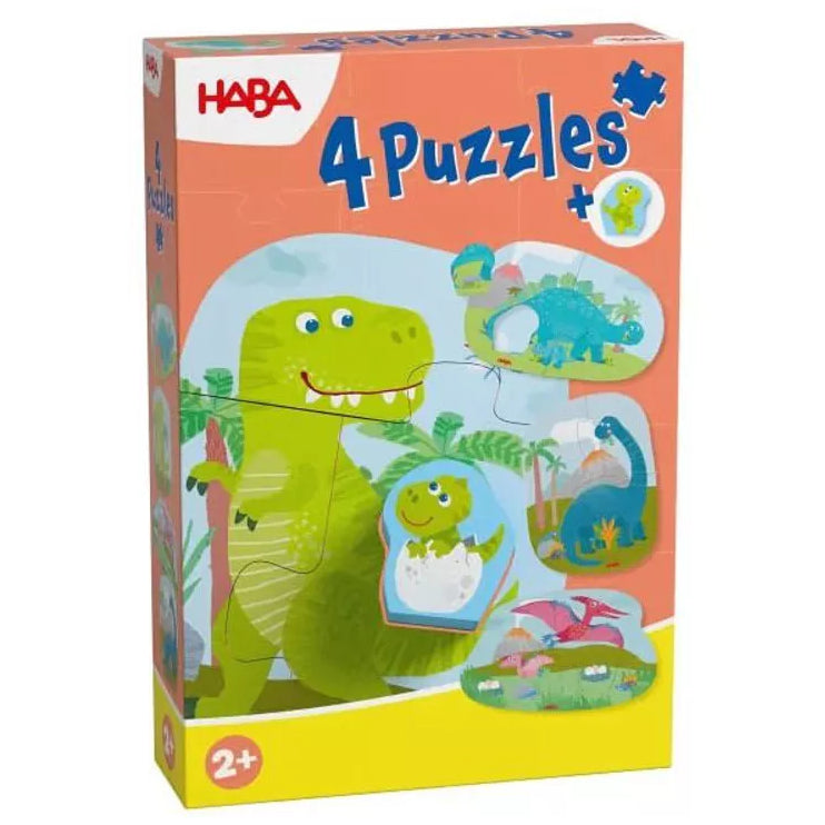 HABA Eerste puzzels 4st - Dinos