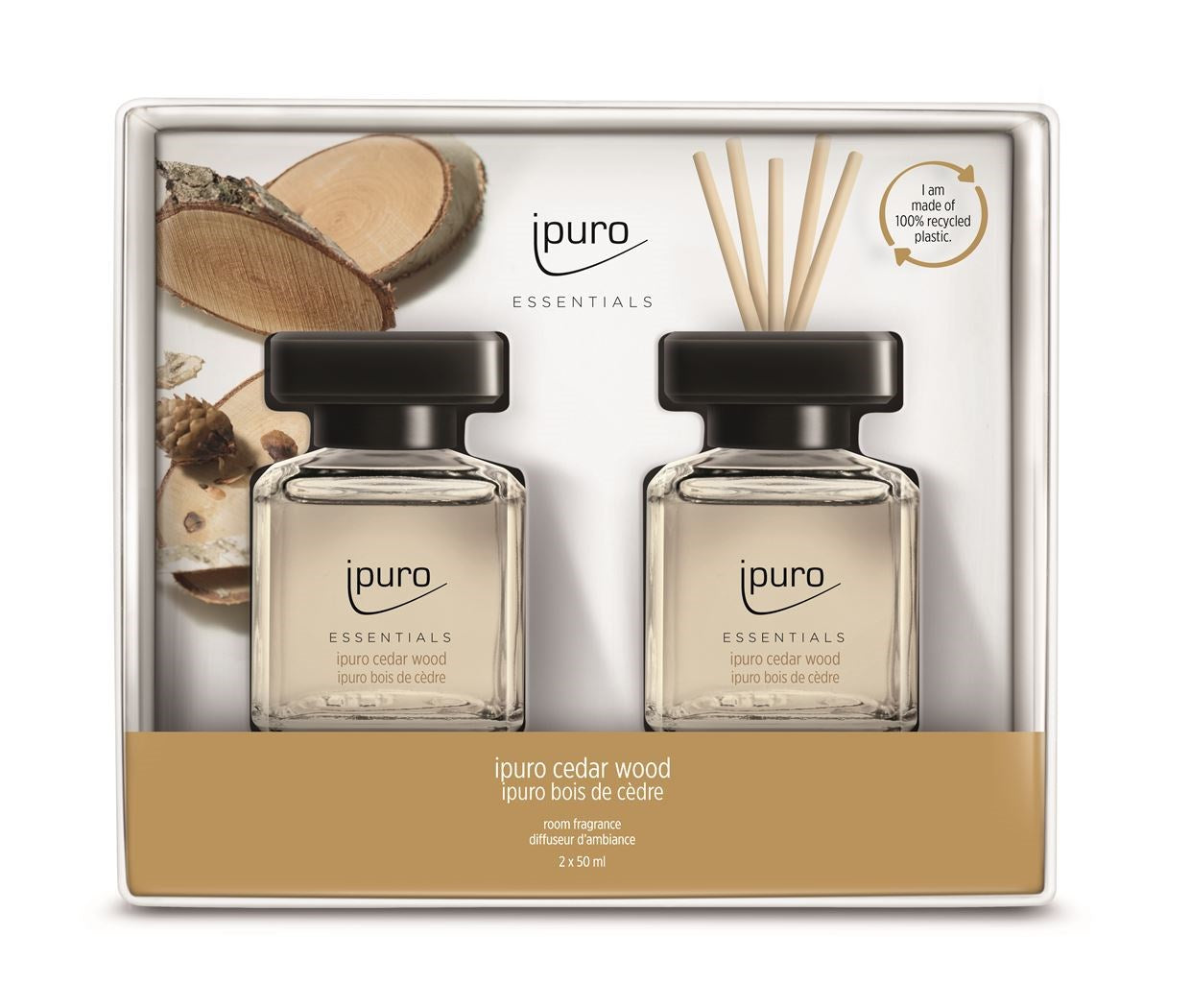 IPURO Essentials 2x50ml cedar wood