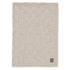 JOLLEIN Wiegdeken 75x100cm - box knit warm sand