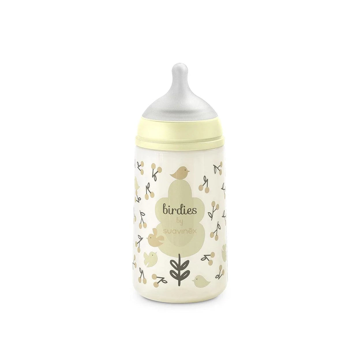 SUAVINEX Birdies Babyfles 270ml - beige