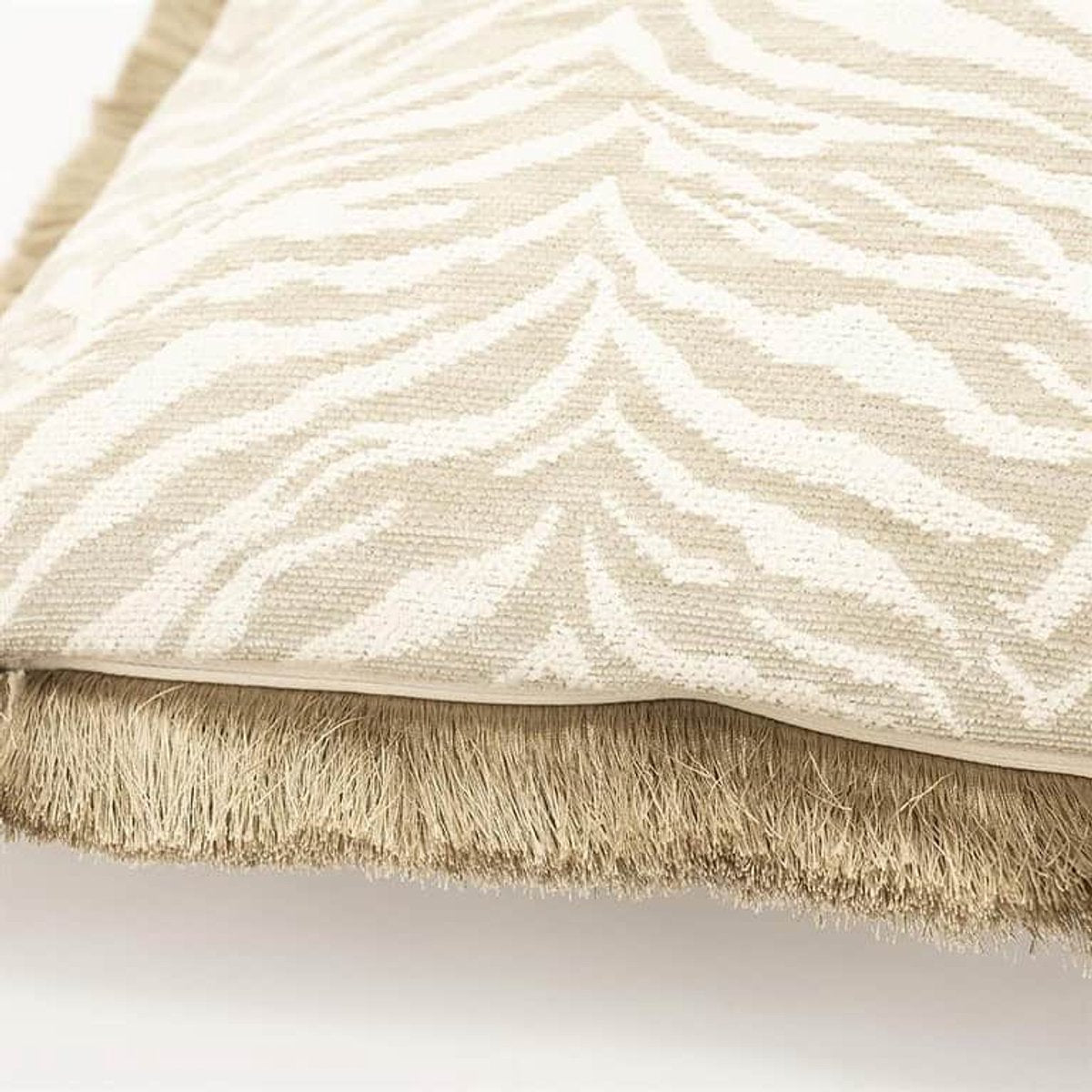 BY BOO Tigra kussen - 40x60cm - beige