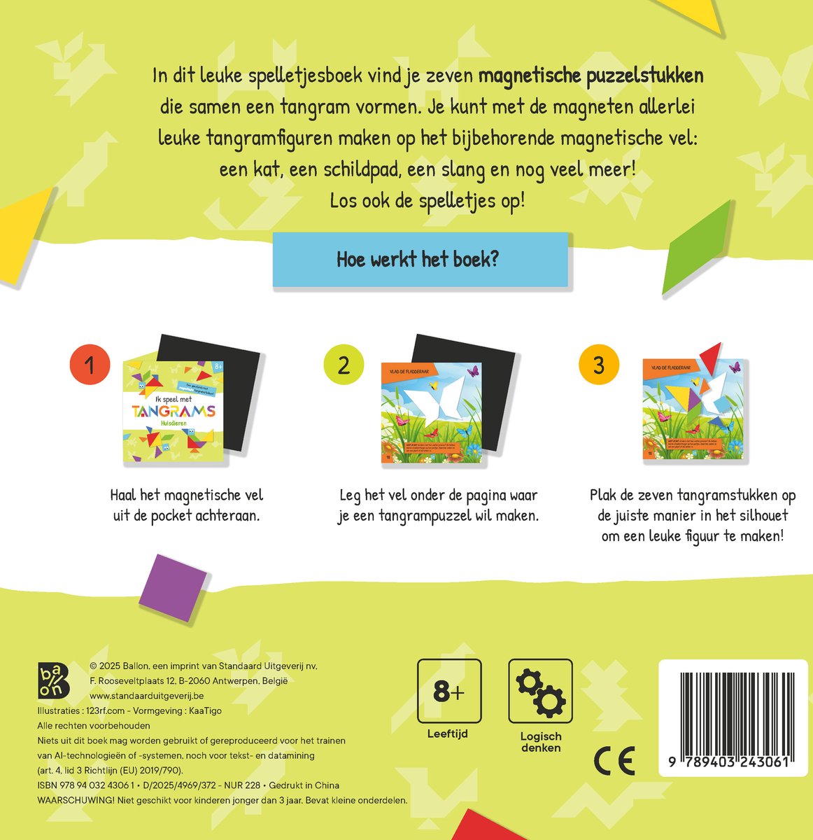 Ik speel met tangrams - Huisdieren