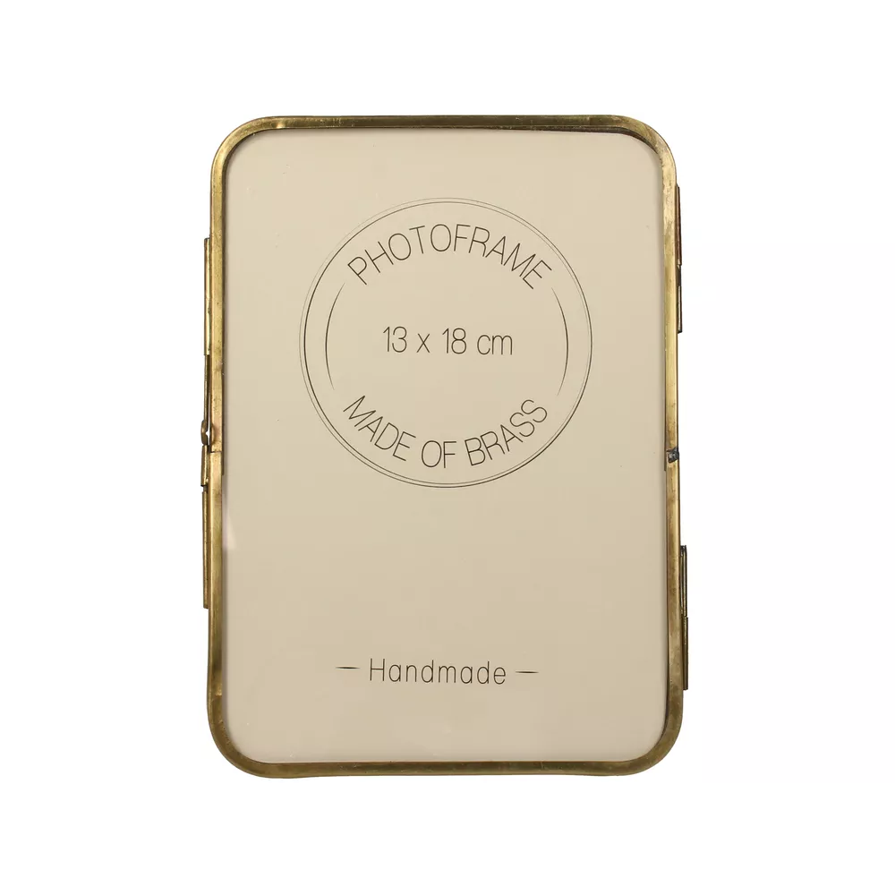Fotokader 13x18,5cm - brass gold