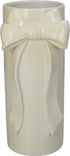 Vaas strik - 12x10,8x25,3cm - ivoor