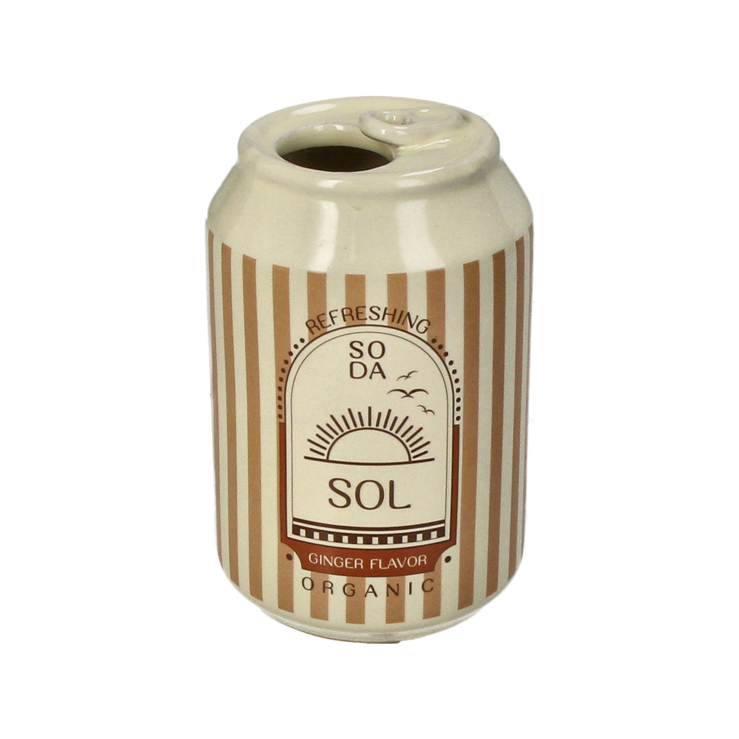 Vaas blikje - 7x7x11,3cm - sol