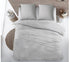 DREAMS Dekbedovertrek flanel - 200x220cm - Iris grey