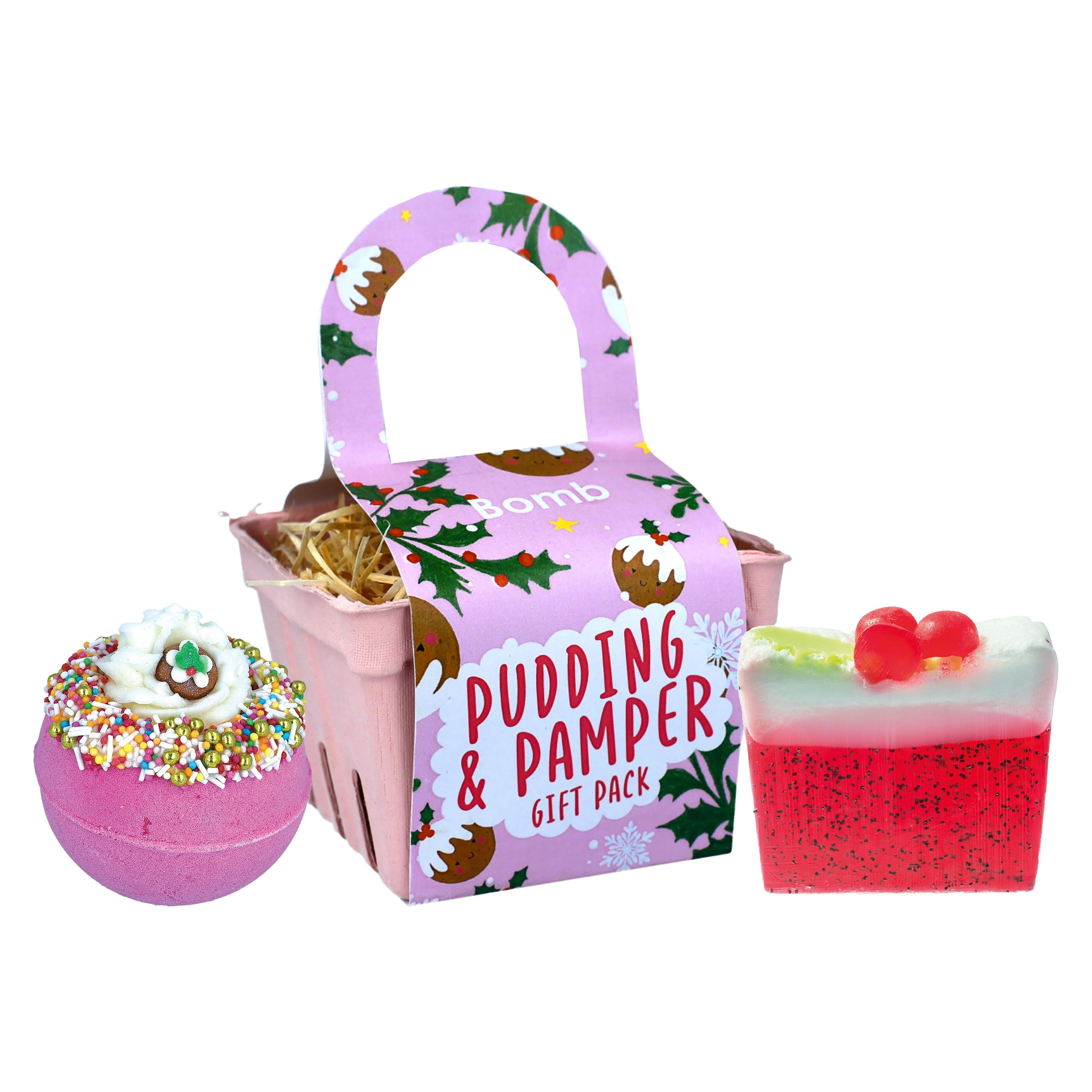 BOMB Geschenkpakket - Pudding & Pamper