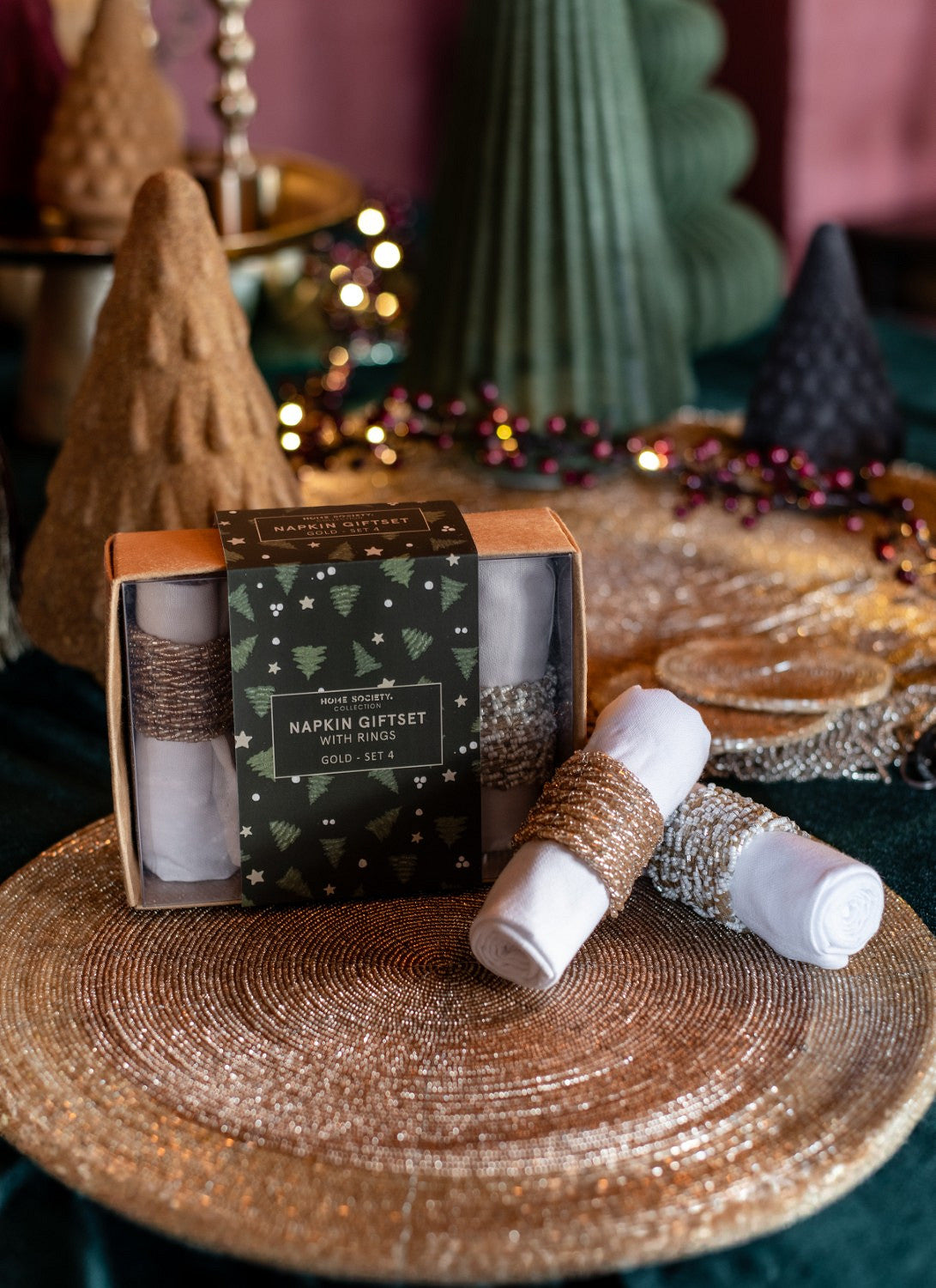 HOME SOCIETY Gift set - Servethouder