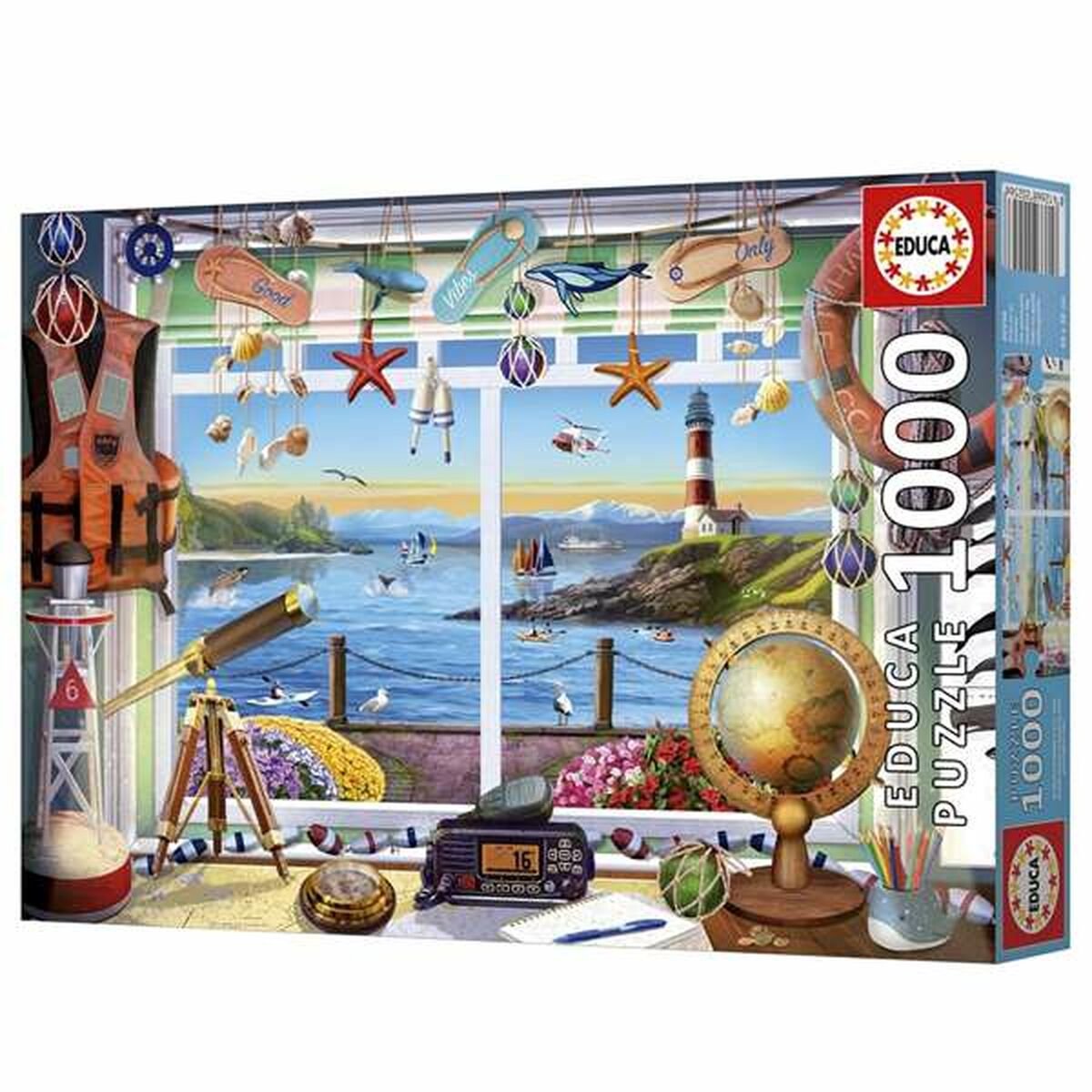 EDUCA Puzzel - Havensleven 1000st.
