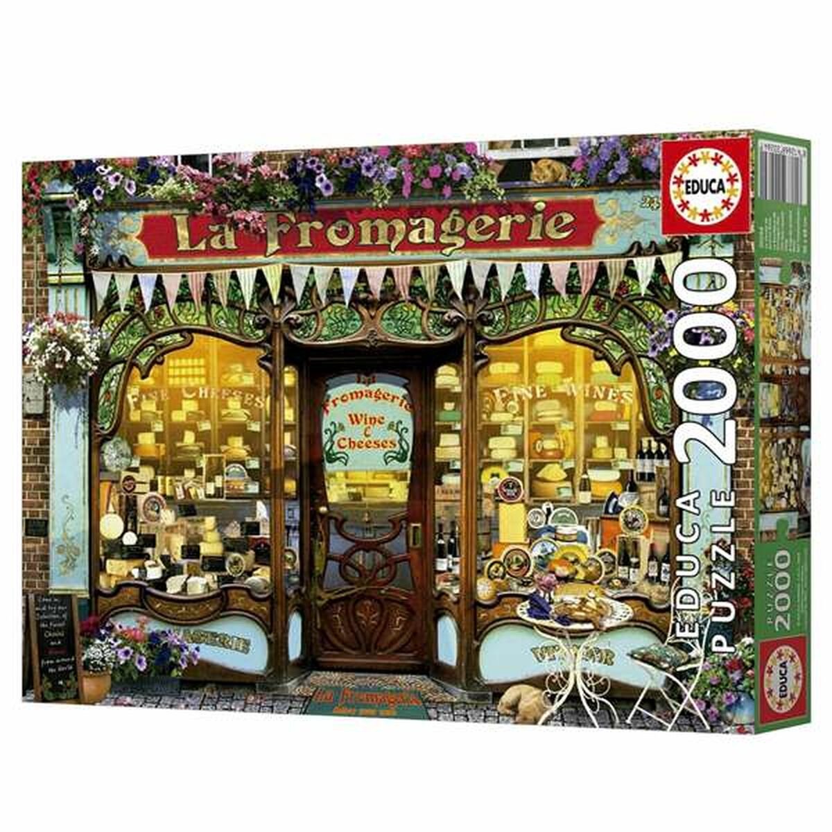 EDUCA Puzzel - Kaaswinkel 2000st.
