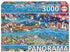 EDUCA Puzzel - Panoramisch leven 3000st.