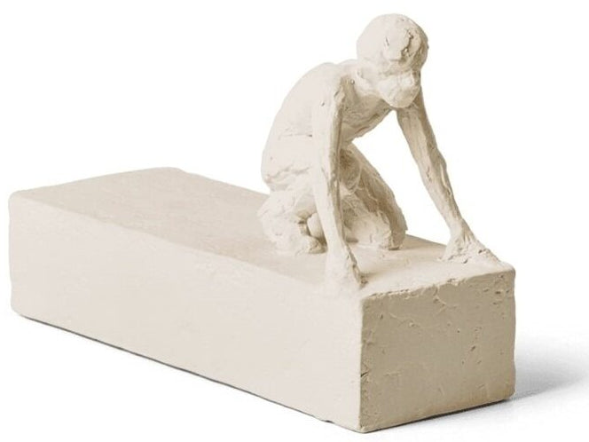 KAHLER ASTRO figuur 12cm - aries - wit