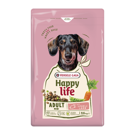 VERSELE LAGA Happy Life adult mini lamb - 2.5kg