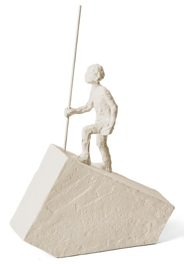 KAHLER ASTRO figuur 25cm - capricorn - wit