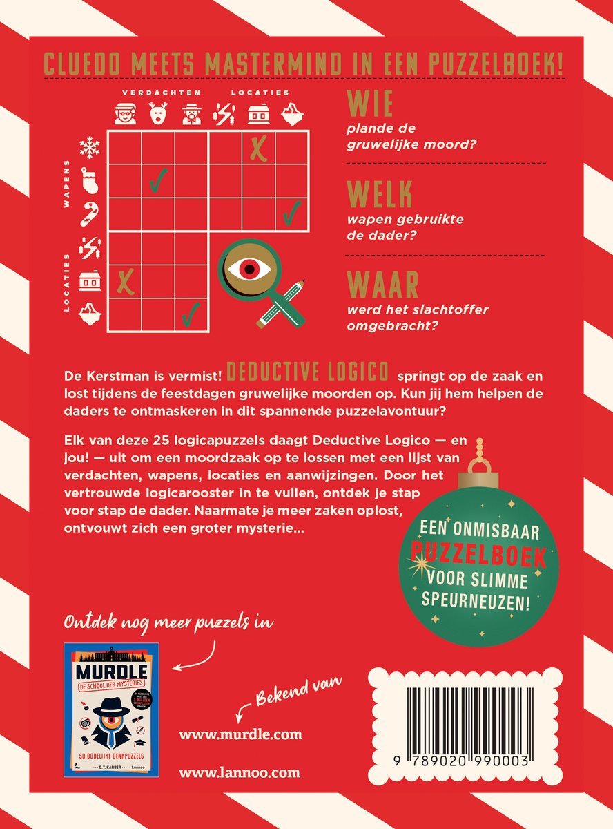 Merry murdle - 25 fenomenaal feestelijke puzzels - G.t. Karber