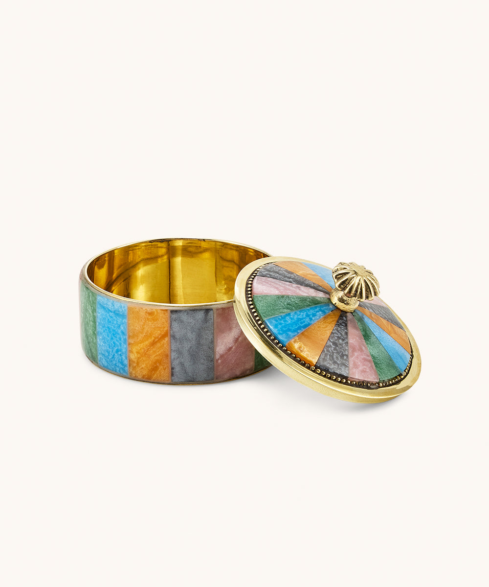 Box - M 6x7x7cm - Piper circus multi color