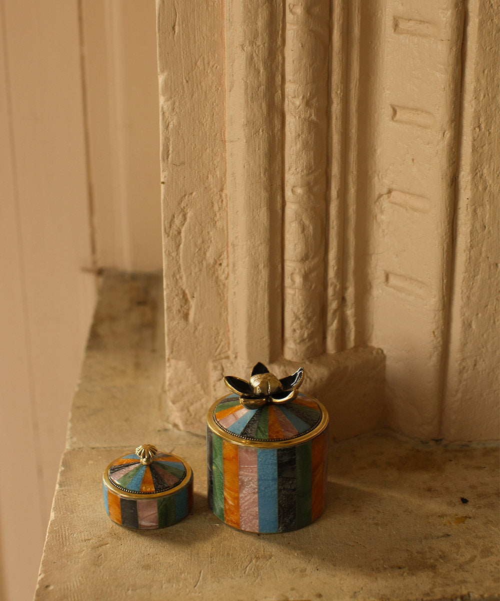 Box - M 6x7x7cm - Piper circus multi color