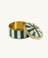 Box - M 7x7x5cm - Lola circus pine green