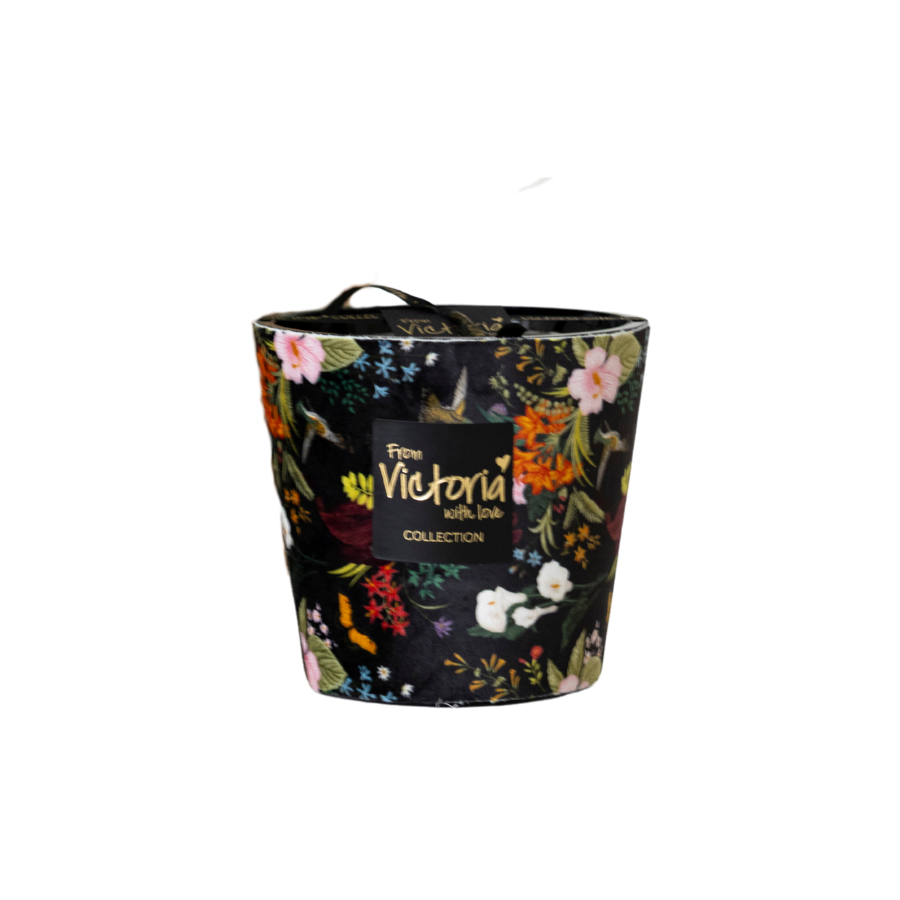 VICTORIA Kaars velvet - M glamour - botanic