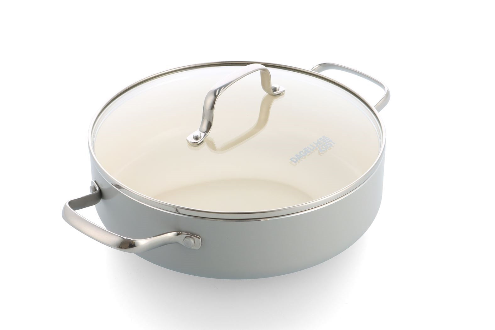 DAGELIJKSE KOST Proline stoofpan m/glazen deksel + stoominzet - 26cm